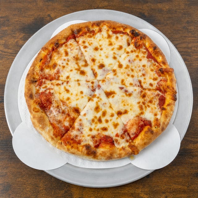 Simply Cheese Pizza.