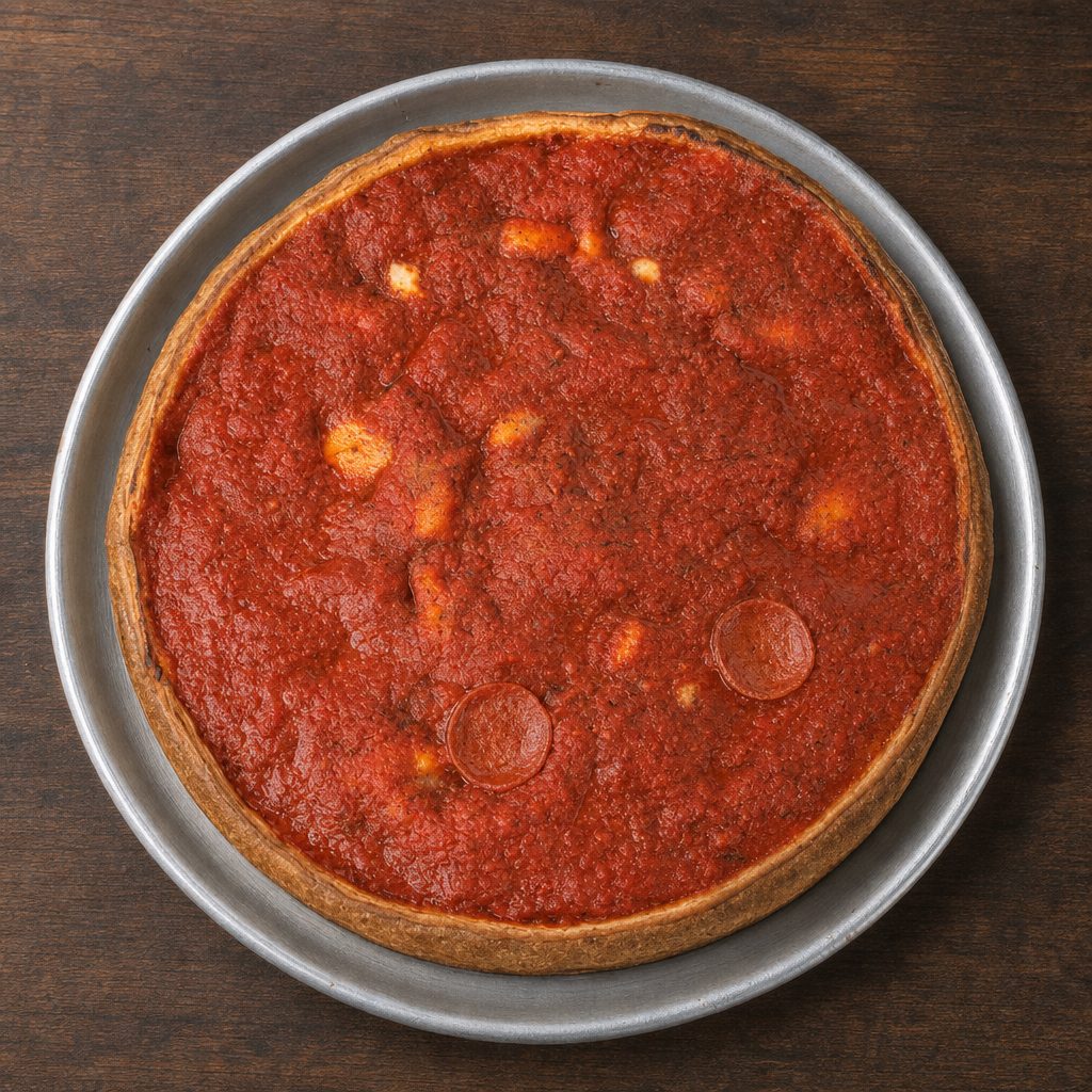 Deep Dish Pizza.