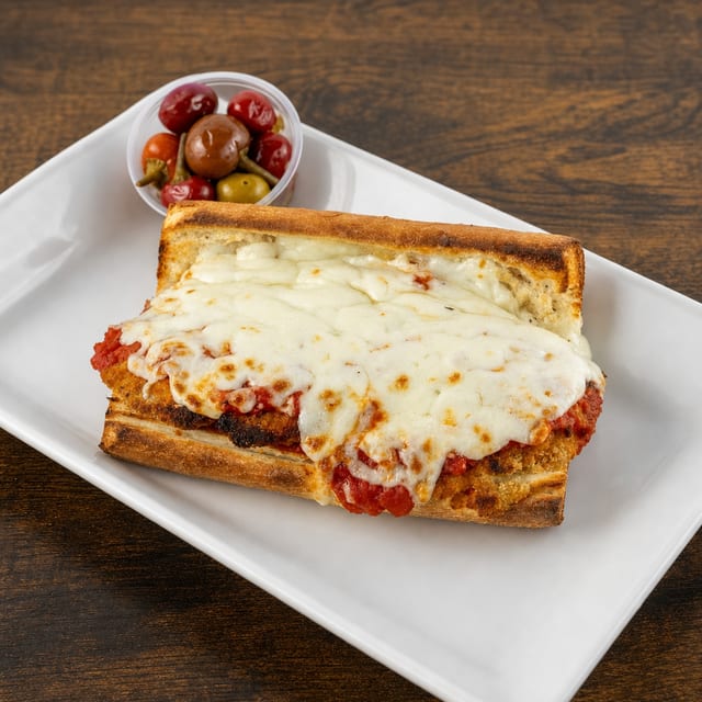 Chicken Parmesan Sandwich.