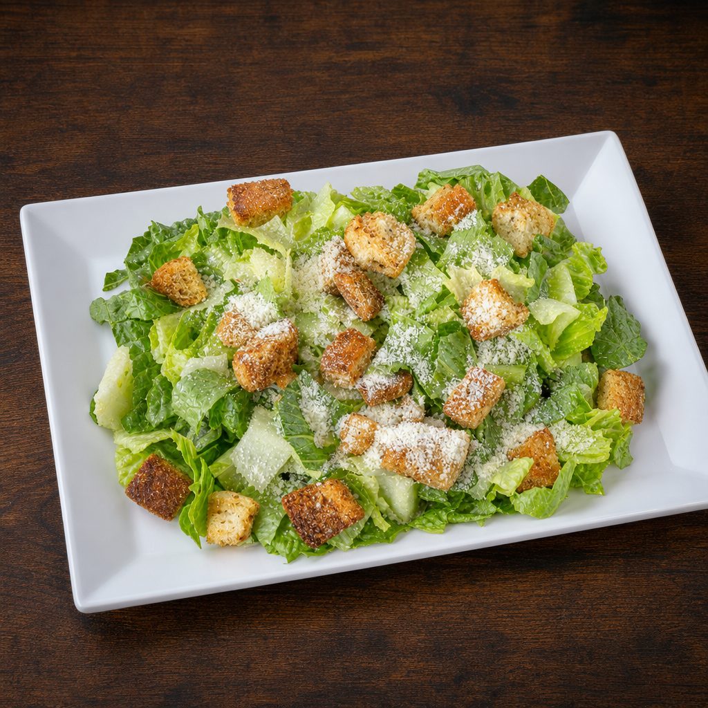 Homemade Caesar Salad.