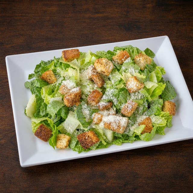 Homemade Caesar Salad.