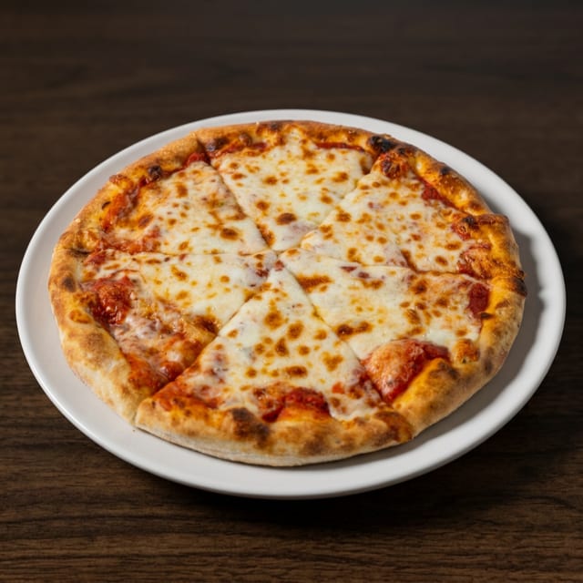 Simply Cheese Pizza.