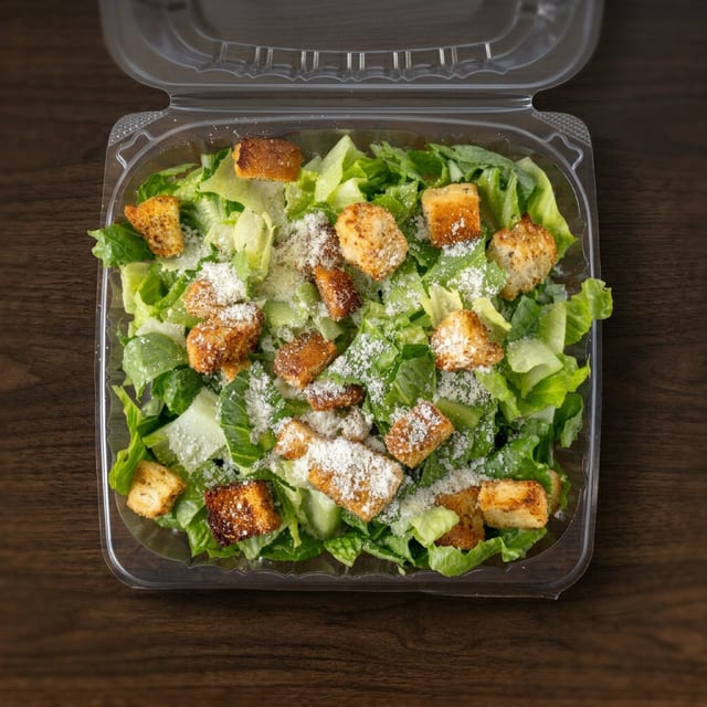Homemade Caesar Salad.