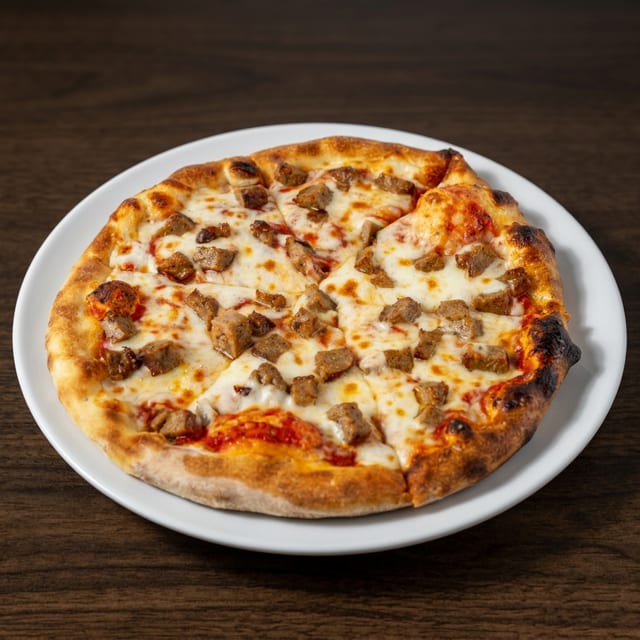 Italian Sausage Pizza.