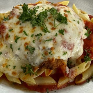 Chicken Baked Mostaccioli